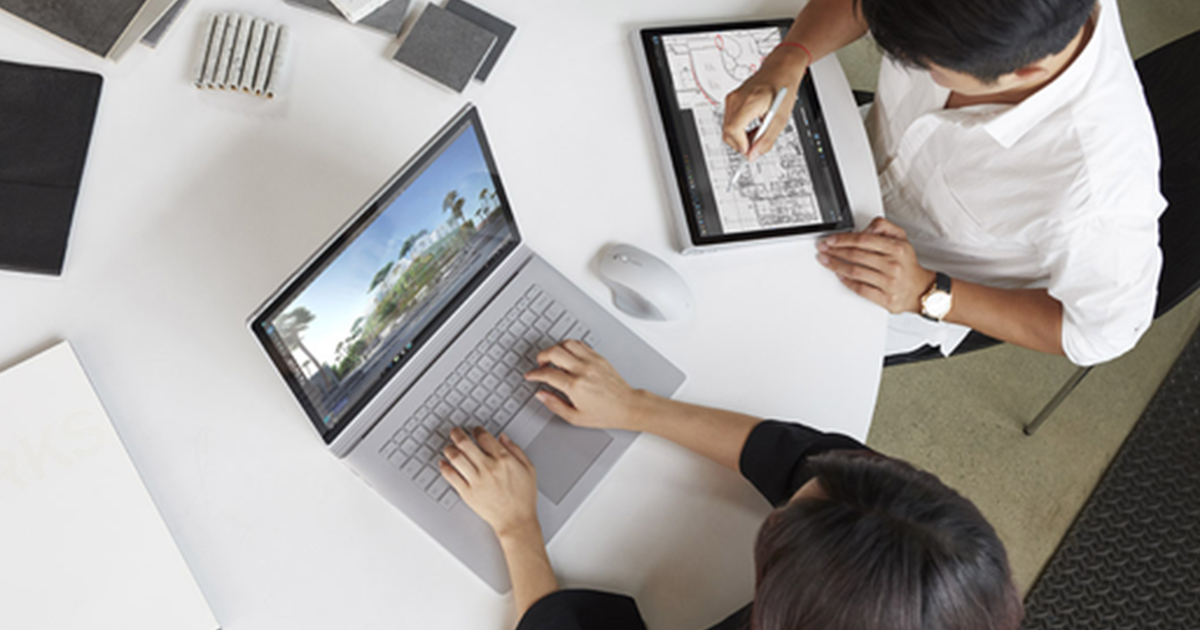 Lernen Sie die neue Arbeitswelt mit der Microsoft Surface Familie kennen. 