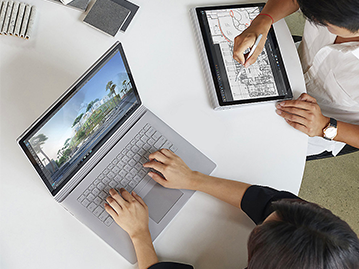 Lernen Sie die neue Arbeitswelt mit der Microsoft Surface Familie kennen. 